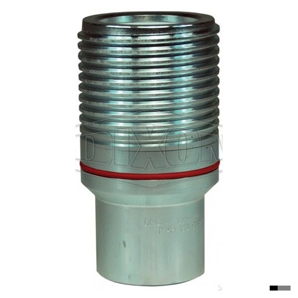 DQC WS-BOP High Pressure Wingstyle Female Plug, 1-11-1/2 Nominal, Female NPTF, 316 SSss Steel